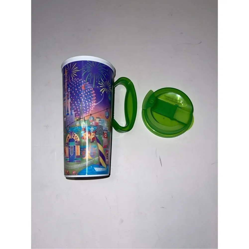 2024‎ Walt Disney World Resort Reusable Refillable Mug Parks green Mickey